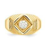 Load image into Gallery viewer, 14K Yellow Gold 3mm Reversible White & Yellow Domed Omega Necklace Length 18'' inches