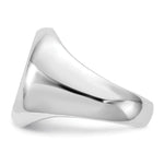 Load image into Gallery viewer, Mens Oval Signet Ring Custom Personalized with Free Engraving Available of Initials or Monogram in Solid 14K White Gold