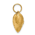 Load image into Gallery viewer, 14K Yellow Gold Faceted Puffed Heart Pendant
