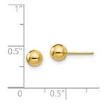 Load image into Gallery viewer, 14K Yellow Gold Madi K Polished 5mm Ball Post Earrings