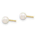 Load image into Gallery viewer, 14K Yellow Gold Madi K 3mm FW Cultured Pearl Earrings