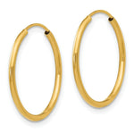 Load image into Gallery viewer, 14K Yellow Gold Madi K Collection Endless Hoop Earrings