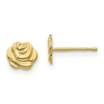 Load image into Gallery viewer, 14K Yellow Gold Madi K Flower Post Earrings