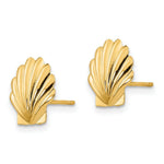 Load image into Gallery viewer, 14K Yellow Gold Madi K Shell Post Earrings
