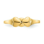 Load image into Gallery viewer, 14K Yellow Gold Madi K Heart Baby Ring