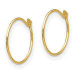 Load image into Gallery viewer, 14K Yellow Gold Madi K Sm. Endless Hoop Earrings