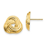 Load image into Gallery viewer, 14K Yellow Gold Madi K Love Knot Earrings