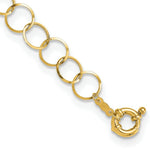 Load image into Gallery viewer, 14K Yellow Gold Circle Chain Bracelet Length 7.5'' inches