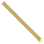 Load image into Gallery viewer, 14K Yellow Gold Polished Fancy Link Bracelet Length 7.5'' inches