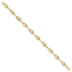 Load image into Gallery viewer, 14K Yellow Gold Polished Fancy Link Bracelet Length 7.5'' inches