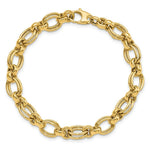Load image into Gallery viewer, 14K Yellow Gold Fancy Link Bracelet length: 7.5 inches