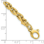 Load image into Gallery viewer, 14K Yellow Gold Bracelet length: 7.5 inches