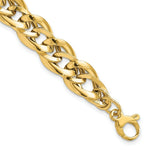 Load image into Gallery viewer, 14K Yellow Gold Fancy Link 7.5 inch Bracelet length: 7.5 inches