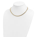 Load image into Gallery viewer, 14K Yellow Gold Fancy Link Necklace length: 17 inches