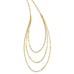 Load image into Gallery viewer, 14K Yellow Gold Fancy Necklace length: 19.5 inches