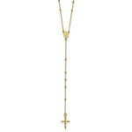 Load image into Gallery viewer, 14K Yellow Gold Rosary length: 24 inches