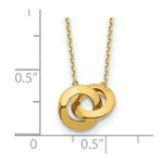 Load image into Gallery viewer, 14K Yellow Gold Fancy Necklace length: 17 inches