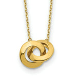 Load image into Gallery viewer, 14K Yellow Gold Fancy Necklace length: 17 inches