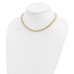 Load image into Gallery viewer, 14K Yellow Gold Polished San Marco Necklace Length 16'' inches