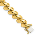 Load image into Gallery viewer, 14K Yellow Gold San Marco Bracelet Length 8'' inches