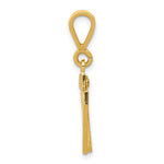 Load image into Gallery viewer, 14K Yellow Gold Casted Small Polished Number 6 Charm