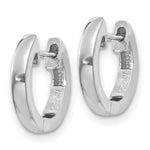 Load image into Gallery viewer, 14K White Gold Hinged Hoop Earrings 14mm length