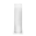 Load image into Gallery viewer, Mens White Ceramic Flat Wedding Ring - Polished Finish Comfort Fit - 6mm 8mm Wide - Style name: LUCENT