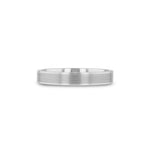 Load image into Gallery viewer, Tungsten Carbide Flat Brush Finish Center Wedding Band Ring - Comfort Fit - 4mm 6mm 8mm 10mm Wide - Style name: AIRES