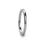 Load image into Gallery viewer, Mens Tungsten Carbide Domed Wedding Ring - Polished Comfort Fit - 2mm 4mm 6mm 7mm 8mm 10mm 12mm Wide - Style name: DOMINUS