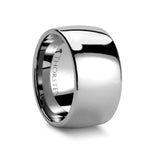 Load image into Gallery viewer, Mens Tungsten Carbide Domed Wedding Ring - Polished Comfort Fit - 2mm 4mm 6mm 7mm 8mm 10mm 12mm Wide - Style name: DOMINUS