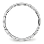 Load image into Gallery viewer, 10K White Gold 6mm Bevel Edge Comfort Fit Wedding Band Ring