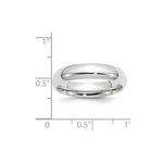 Load image into Gallery viewer, 10K White Gold 5mm Standard Comfort Fit Wedding Band Ring