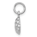 Load image into Gallery viewer, 14K White Gold Golf Ball Charm Pendant