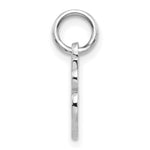 Load image into Gallery viewer, 14K White Gold Initial Letter A Charm Pendant