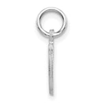 Load image into Gallery viewer, 14K White Gold Initial Letter G Charm Pendant