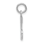 Load image into Gallery viewer, 14K White Gold Sweet 16 Charm Pendant
