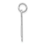 Load image into Gallery viewer, 14K White Gold Registered Nurse Charm Pendant