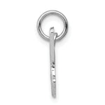 Load image into Gallery viewer, 14K White Gold Butterfly Charm Pendant