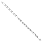 Load image into Gallery viewer, 8" Length Bracelet 14K White Gold Double Link Charm Bracelet
