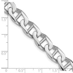 Load image into Gallery viewer, 14K White Gold 11mm Anchor Link Chain Necklace Length 20'' inches
