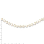 Load image into Gallery viewer, 14K Yellow Gold 8-9mm White Near Round Freshwater Cultured Pearl Necklace length: 16 inches
