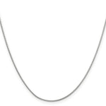 Load image into Gallery viewer, 14K White Gold .90mm Round Snake Chain Necklace Length 16'' inches