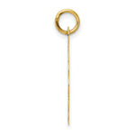 Load image into Gallery viewer, 14K Yellow Gold 25th Anniversary Disc Charm