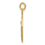Load image into Gallery viewer, 14K Yellow Gold Saint Anne Medal Charm Pendant