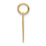 Load image into Gallery viewer, 14K Yellow Gold #1 Granddaughter Charm Pendant