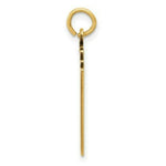Load image into Gallery viewer, 14K Yellow Gold Enameled Royal Flush Playing Cards Charm Pendant