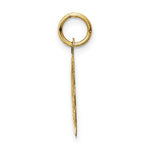 Load image into Gallery viewer, 14K Yellow Gold Merry Christmas Disc Charm Pendant