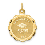Load image into Gallery viewer, 14K Yellow Gold Graduation Day Charm Pendant