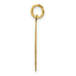 Load image into Gallery viewer, 14K Yellow Gold German Shepherd Disc Charm Pendant
