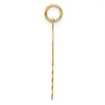 Load image into Gallery viewer, 14K Yellow Gold Hearts on Key Charm Pendant